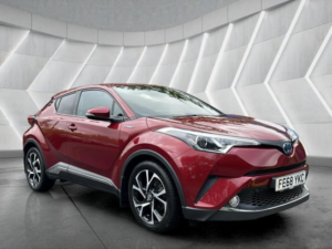 2018 Toyota C-Hr 1.8 Vvt-H Design CVT Euro 6 (s/s) 5dr in Red — image 4