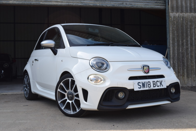 2018 Abarth 595 1.4 Abarth 595 Turismo 1.4 Tjet 165hp in White — image 1