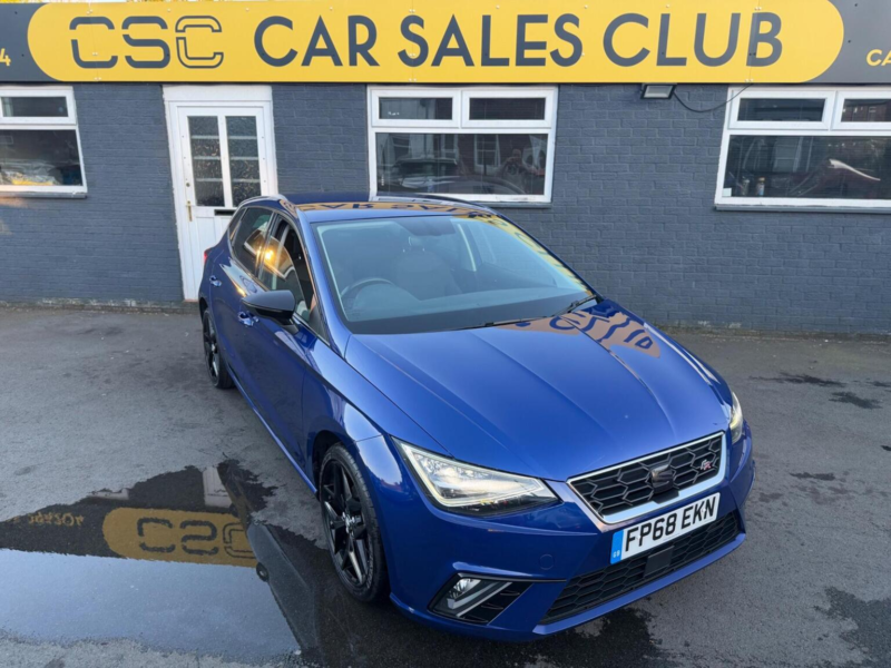 2018 SEAT Ibiza 1.0 Tsi Fr Euro 6 (s/s) 5dr Gpf in Blue — image 1