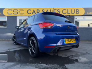 2018 SEAT Ibiza 1.0 Tsi Fr Euro 6 (s/s) 5dr Gpf in Blue — image 3