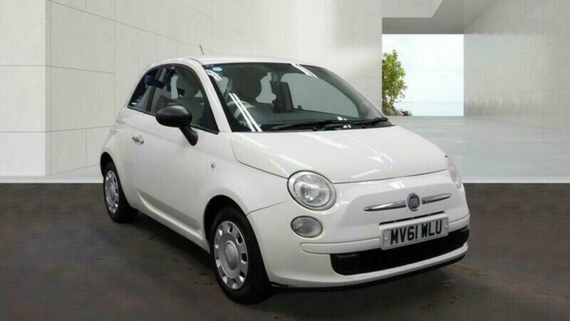 2011 Fiat 500 1.2 Pop Euro 5 (s/s) 3dr in White — image 1