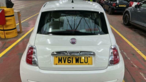2011 Fiat 500 1.2 Pop Euro 5 (s/s) 3dr in White — image 5