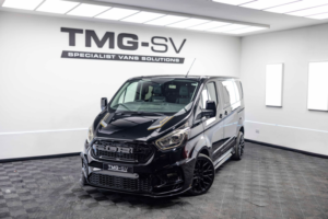 2018 Ford Transit Custom 2.0 320 Ecoblue Limited Crew Van Double Cab 5dr Diesel Manual L1 H1 Euro 6 (6 Seat) (130 Ps) in Black — image 4