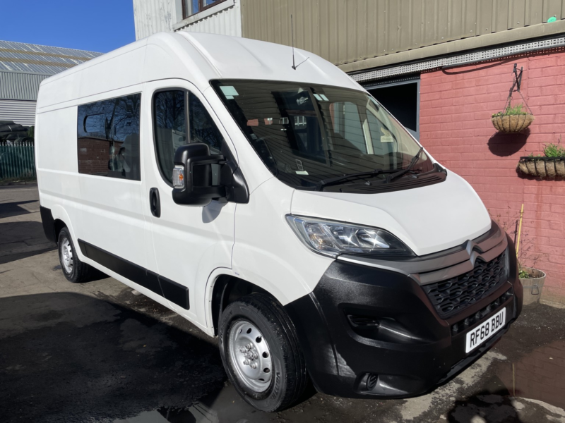 2018 Citroen Relay 2.0 Bluehdi 35 Crewcab in White — image 1