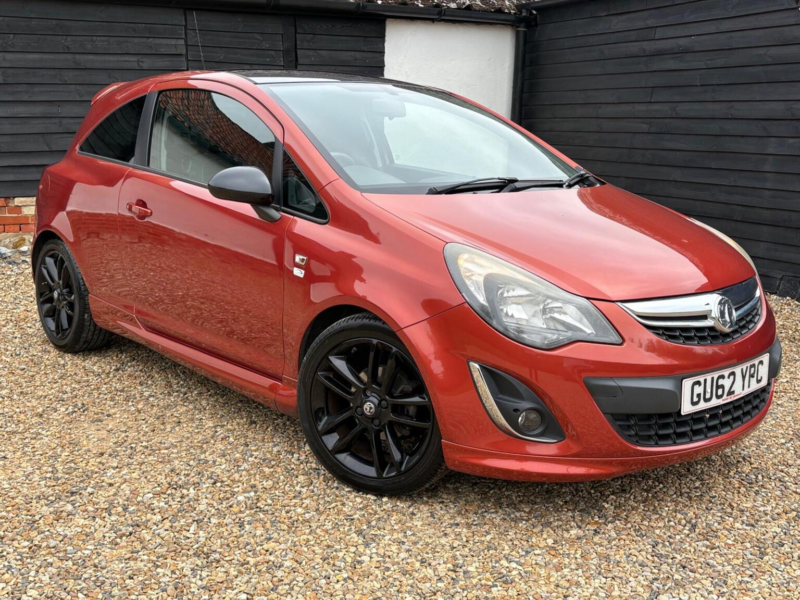 2012 Vauxhall Corsa 1.2 16v Limited Edition Euro 5 3dr in Orange — image 1