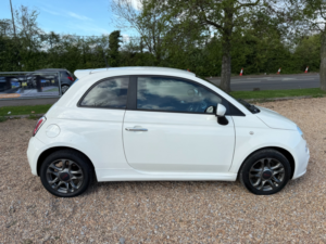 2013 Fiat 500 1.2 S Hatchback 3dr Petrol Manual Euro 5 (s/s) (69 Bhp) in White — image 2
