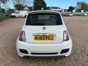 2013 Fiat 500 1.2 S Hatchback 3dr Petrol Manual Euro 5 (s/s) (69 Bhp) in White — image 4