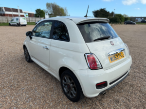 2013 Fiat 500 1.2 S Hatchback 3dr Petrol Manual Euro 5 (s/s) (69 Bhp) in White — image 5