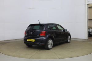 2015 Volkswagen Polo 1.4 Tsi Bluemotion Tech Act Bluegt DSG Euro 6 (s/s) 5dr in Black — image 6