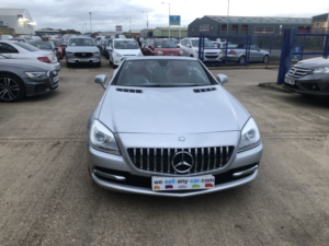 2012 Mercedes-Benz Slk 2.1 Slk250 Cdi Blueefficiency in Silver — image 2