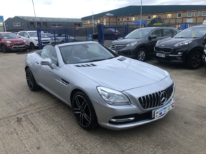 2012 Mercedes-Benz Slk 2.1 Slk250 Cdi Blueefficiency in Silver — image 4