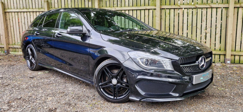 2017 Mercedes-Benz Cla 2.1 Cla200d Amg Line Shooting Brake 7g-Dct Euro 6 (s/s) 5dr in Black — image 1