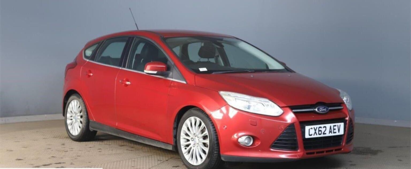 2012 Ford Focus 1.6 Tdci Titanium X Euro 5 (s/s) 5dr in Red — image 1