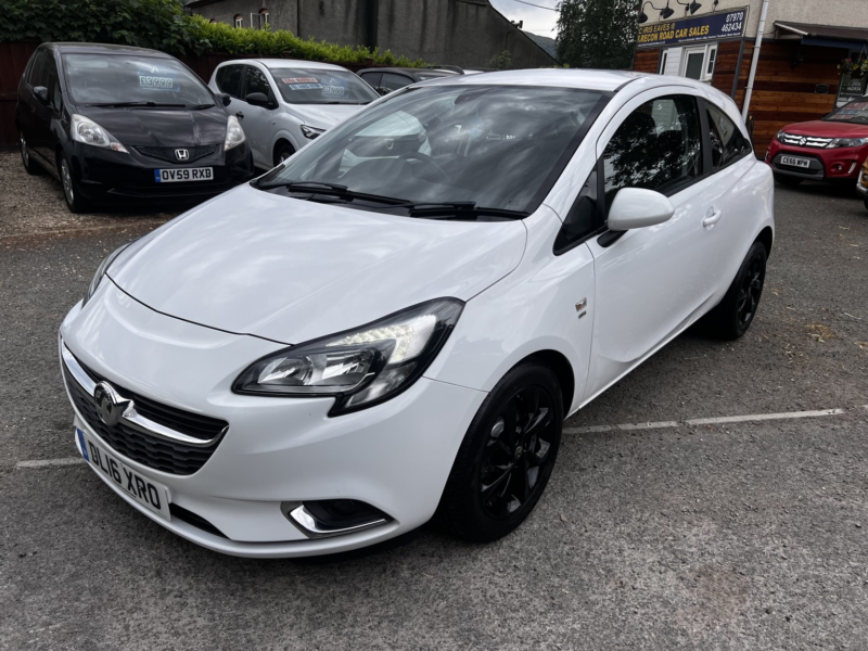 2016 Vauxhall Corsa 1.4 I Turbo Ecoflex Sri in White — image 1