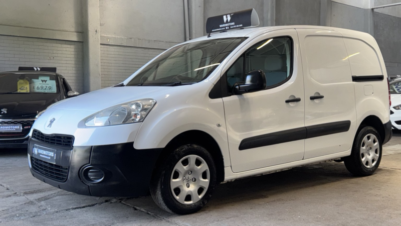 2014 Peugeot Partner 1.6 Hdi 850 S Diesel White 5dr No Vat+10 Stamps+1 Keeper in White — image 1