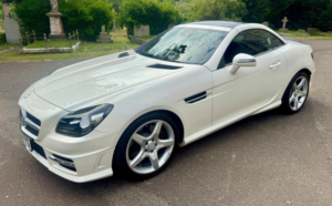 2015 Mercedes-Benz Slk 1.8 Slk200 Amg Sport G-Tronic+ Euro 5 (s/s) 2dr in White — image 3