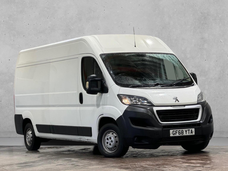 2018 Peugeot Boxer 2.0 Bluehdi 335 Professional L3 H2 Euro 6 5dr in White — image 1