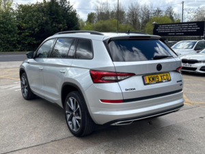 2019 Skoda Kodiaq 2.0 Tsi Sportline DSG 4WD Euro 6 (s/s) 5dr (7 Seat) in Silver — image 5
