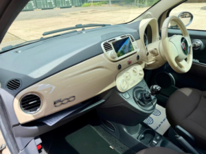 2013 Fiat 500 1.2 Lounge Euro 4 3dr in Beige — image 3