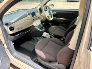 2013 Fiat 500 1.2 Lounge Euro 4 3dr in Beige — image 6