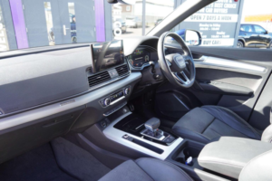 2021 Audi Q5 2.0 Tdi 40 S Line S Tronic Quattro Euro 6 (s/s) 5dr in Blue — image 3