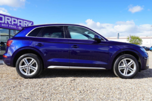 2021 Audi Q5 2.0 Tdi 40 S Line S Tronic Quattro Euro 6 (s/s) 5dr in Blue — image 6