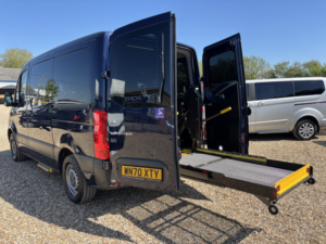 2020 Mercedes-Benz Sprinter Driver Transfer Wav Wheelchair Accessible Vehicle 2.1 316 Cdi Blueefficiency in Blue — image 6