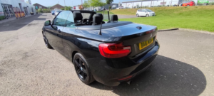 2016 BMW 2 Series 1.5 218i Sport Convertible 2dr Petrol Manual Euro 6 (s/s) (136 Ps) in Black — image 3