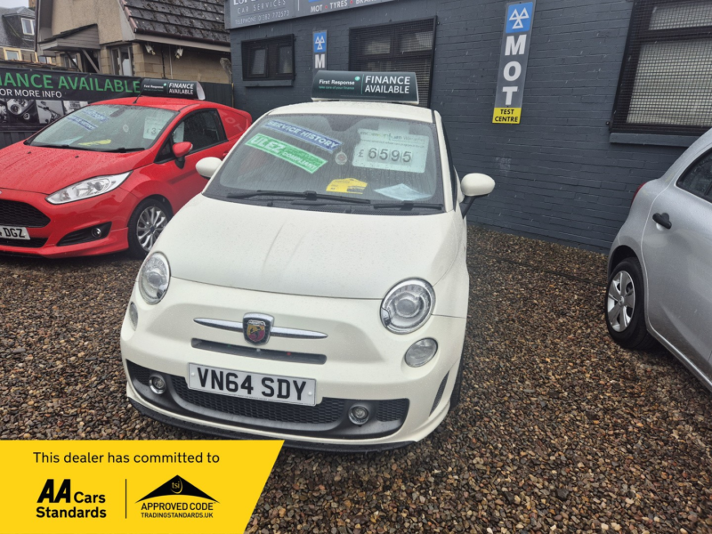 2014 Abarth 595 1.4 Abarth 595 Turismo 1.4 Tjet 160 Hp in White — image 1