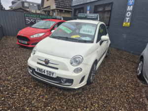 2014 Abarth 595 1.4 Abarth 595 Turismo 1.4 Tjet 160 Hp in White — image 2