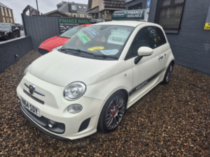 2014 Abarth 595 1.4 Abarth 595 Turismo 1.4 Tjet 160 Hp in White — image 3