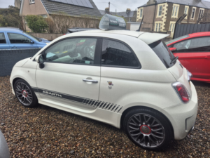 2014 Abarth 595 1.4 Abarth 595 Turismo 1.4 Tjet 160 Hp in White — image 4