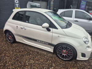 2014 Abarth 595 1.4 Abarth 595 Turismo 1.4 Tjet 160 Hp in White — image 6