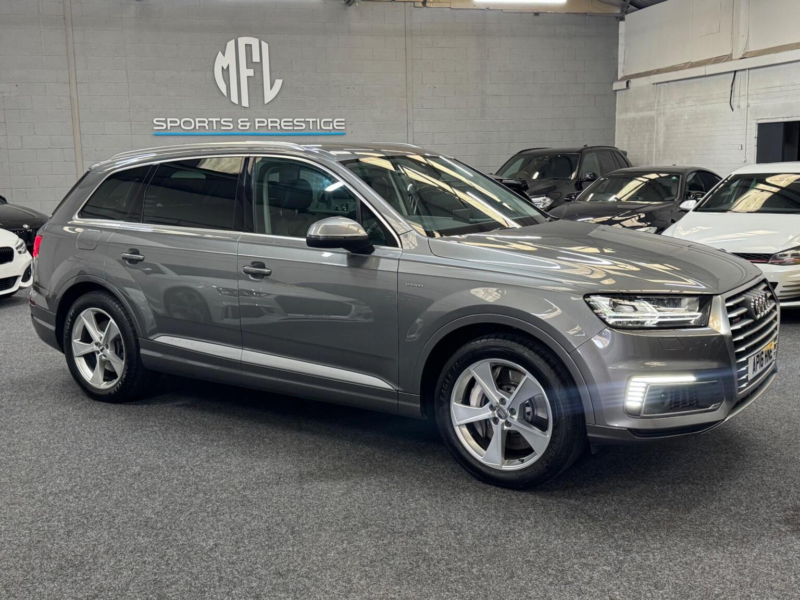 2016 Audi Q7 3.0 Tdi V6 E-Tron Tiptronic Quattro Euro 6 (s/s) 5dr 17.3kwh in Grey — image 1