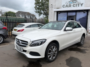 2016 Mercedes-Benz C Class 2.0 C350e 6.4kwh Sport (premium Plus) G-Tronic+ Euro 6 (s/s) 4dr in White — image 3