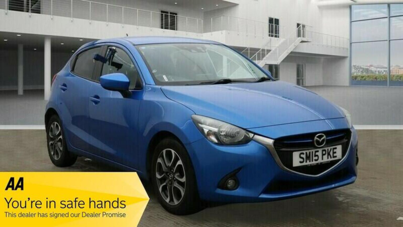 2015 Mazda Mazda2 1.5 Skyactiv-G Sport Nav Euro 6 (s/s) 5dr in Blue — image 1