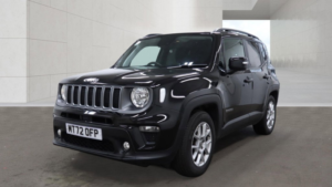 2023 Jeep Renegade 1.5 T4 E-Hybrid Mhev Limited SUV 5dr Petrol Hybrid Dct Euro 6 (s/s) (130 Ps) in Black — image 2