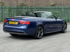 2013 Audi A5 Cabriolet 2.0 Tdi S Line Special Edition in Blue — image 4
