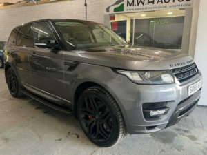 2016 Land Rover Range Rover Sport 3.0 Sd V6 Autobiography Dynamic SUV 5dr Diesel Auto 4WD Euro 6 (s/s) (306 Ps) in Grey — image 3