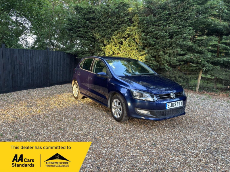 2013 Volkswagen Polo 1.4 Match Edition DSG Euro 5 5dr in Blue — image 1