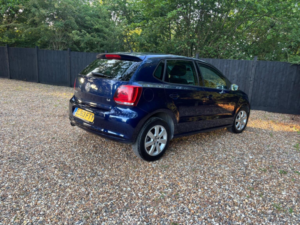 2013 Volkswagen Polo 1.4 Match Edition DSG Euro 5 5dr in Blue — image 3