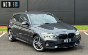 2016 BMW 1 Series 2.0 118d M Sport Auto Euro 6 (s/s) 3dr in Grey — image 2