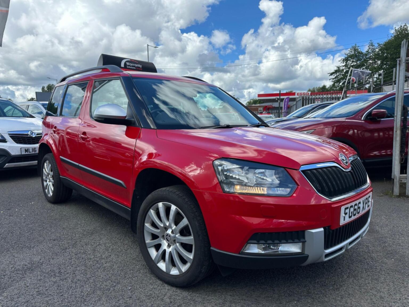 2016 Skoda Yeti 2.0 Tdi Se Outdoor Euro 6 (s/s) 5dr in Red — image 1