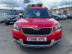 2016 Skoda Yeti 2.0 Tdi Se Outdoor Euro 6 (s/s) 5dr in Red — image 2
