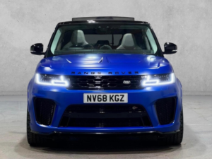 2018 Land Rover Range Rover Sport 5.0 P575 V8 Svr Auto 4WD Euro 6 (s/s) 5dr in Blue — image 2