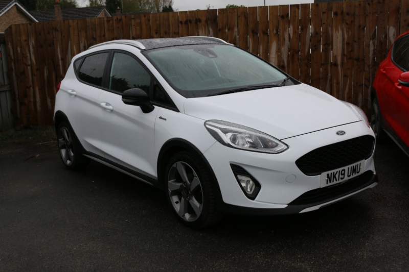 2019 Ford Fiesta 1.0 T Ecoboost Active 1 in White — image 1