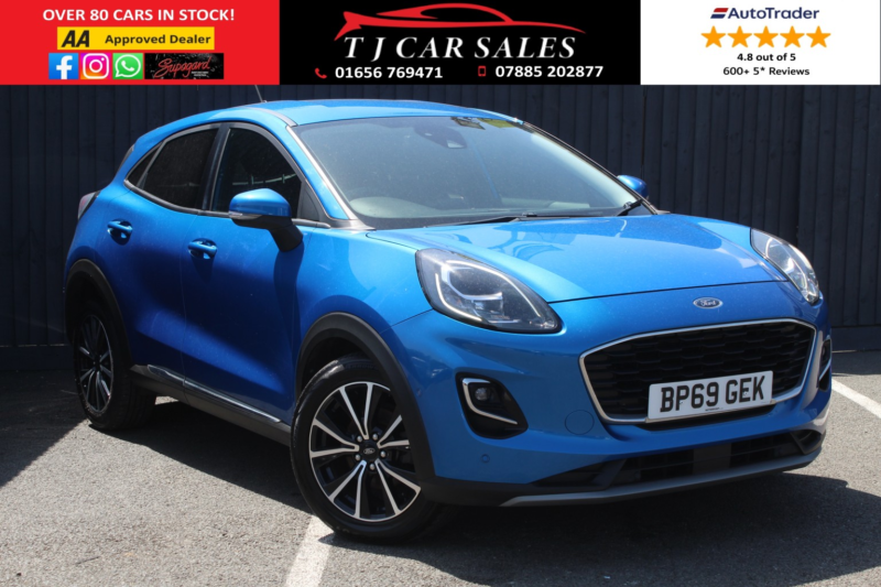 2020 Ford Puma 1.0 T Ecoboost Mhev Titanium in Blue — image 1