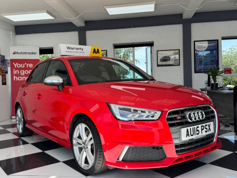 2015 Audi S1 2.0 Tfsi Sportback Quattro Euro 6 (s/s) 5dr in Red — image 1