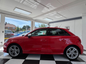 2015 Audi S1 2.0 Tfsi Sportback Quattro Euro 6 (s/s) 5dr in Red — image 4