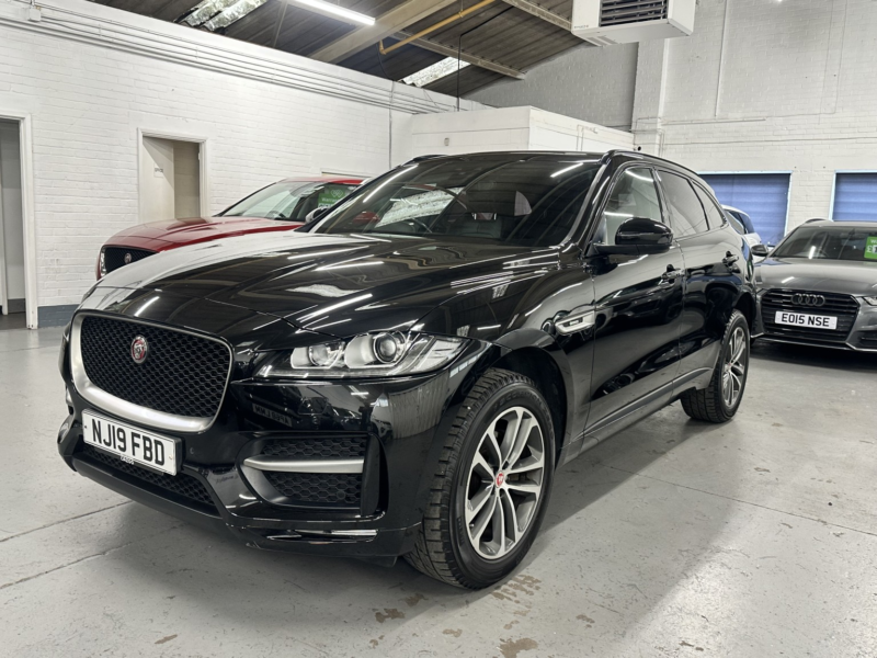 2019 Jaguar F-Pace 2.0 D180 R-Sport in Black — image 1